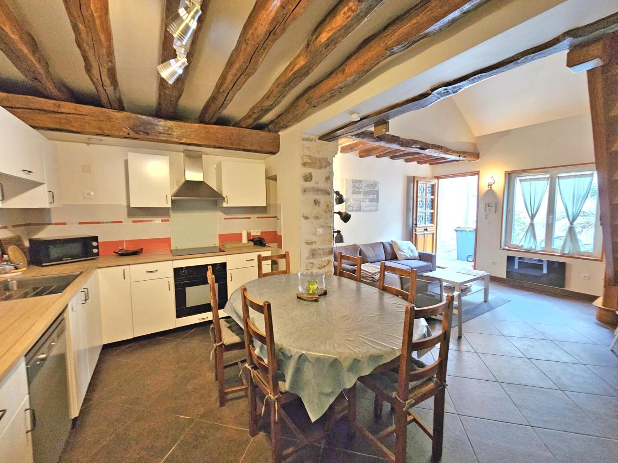 Triplex Sisley - Maison Atypique Avec Cour Exterieure Moret-sur-Loing Luaran gambar